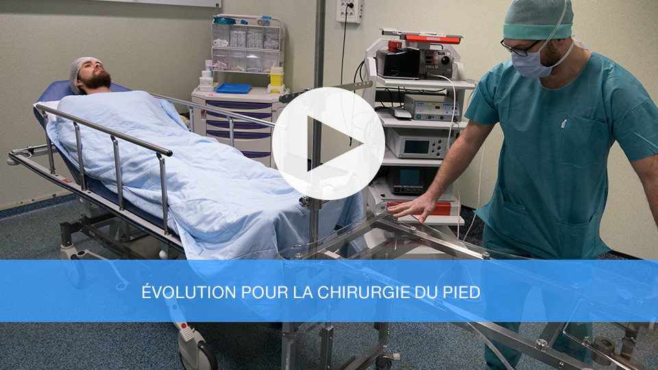 vidéo : Table à main universelle (Evolution pour la chirurgie du pied)